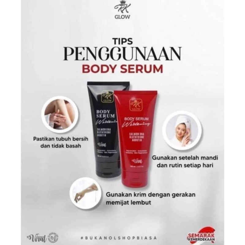 RK BODY SERUM whitening viral