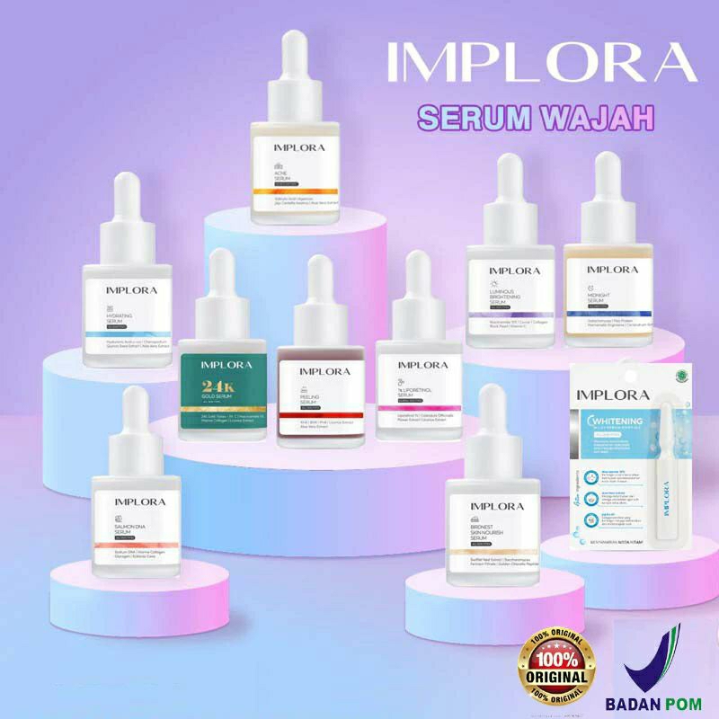 BPOM IMPLORA FACE SERUM / SERUM IMPLORA / IMPLORA SERUM WAJAH 100% ORIGINAL