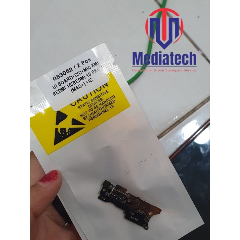 SUB-BOARD PAPAN CAS REDMI 10/REDMI 10 PRIME (MAC+)+IC