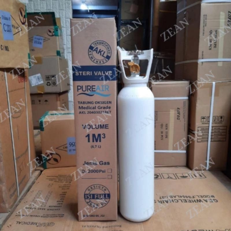 Tabung Oksigen 1m³ - Tabung Oksigen Medis - Tabung Oksigen 1m3