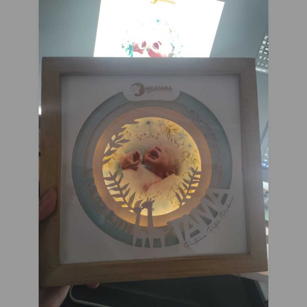 Foto Pop Up 3D Frame/ Pigura 3D/ Bingkai 3D
