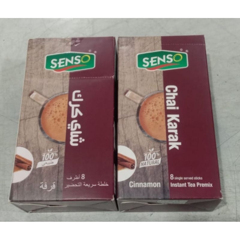 

Teh Chai Karak Cinnamon / Instant Tea Premix Senso 8 sachet