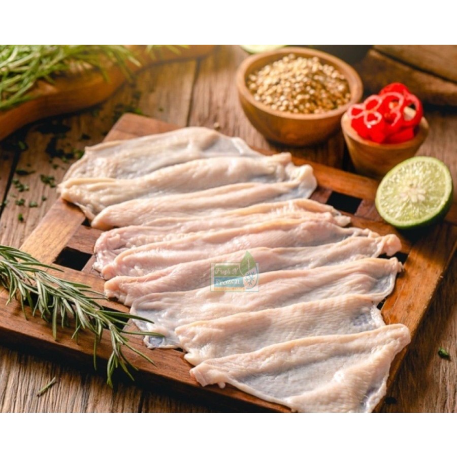 

Premium Chicken Skin / Kulit Ayam Kualitas Prremium - 250grm