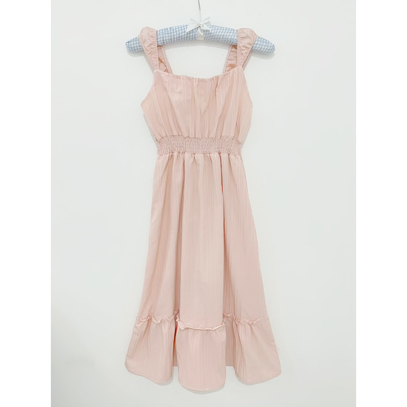 soft pink dress