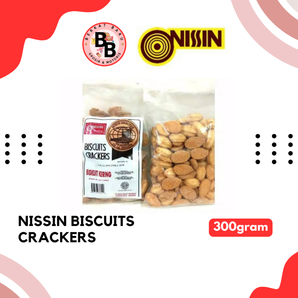 [BB SNACK] NISSIN BISCUITS KERING BESAR 300GRAM