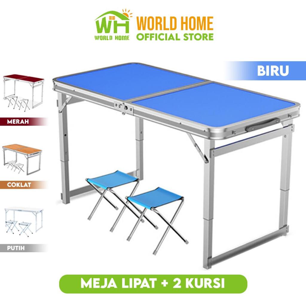 Meja Lipat Dengan Kursi Meja Portable Kaki Kotak Meja Koper Meja Belajar Meja Outdoor Dan Indoor