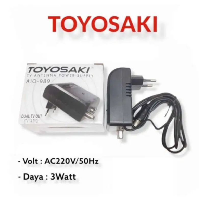 ADAPTOR TOYOSAKI ANTENA POWERSUPLAY