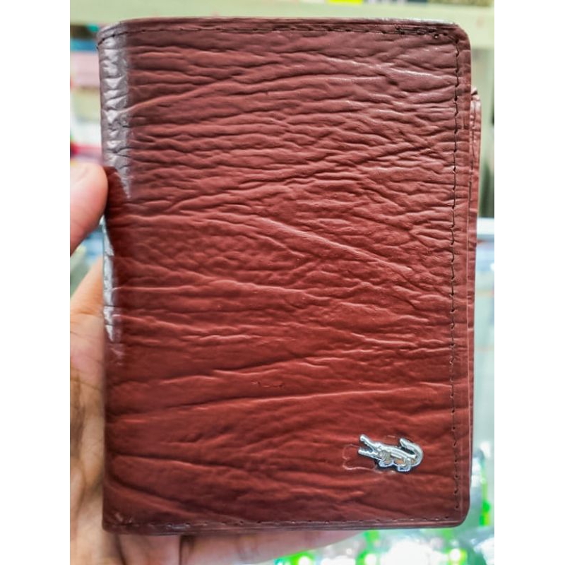 DOMPET ORIGINAL CROCODILE URAT KAYU / DOMPET FASHION PRIA