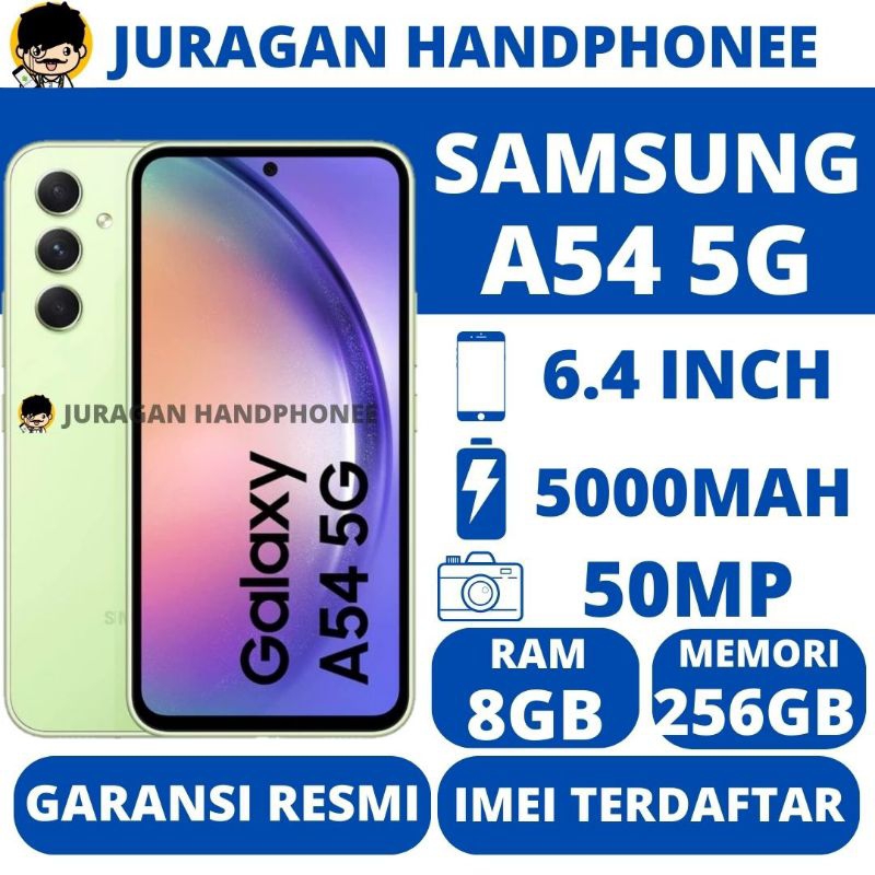 Hp Samsung A54 5G 8/256GB Garansi Resmi