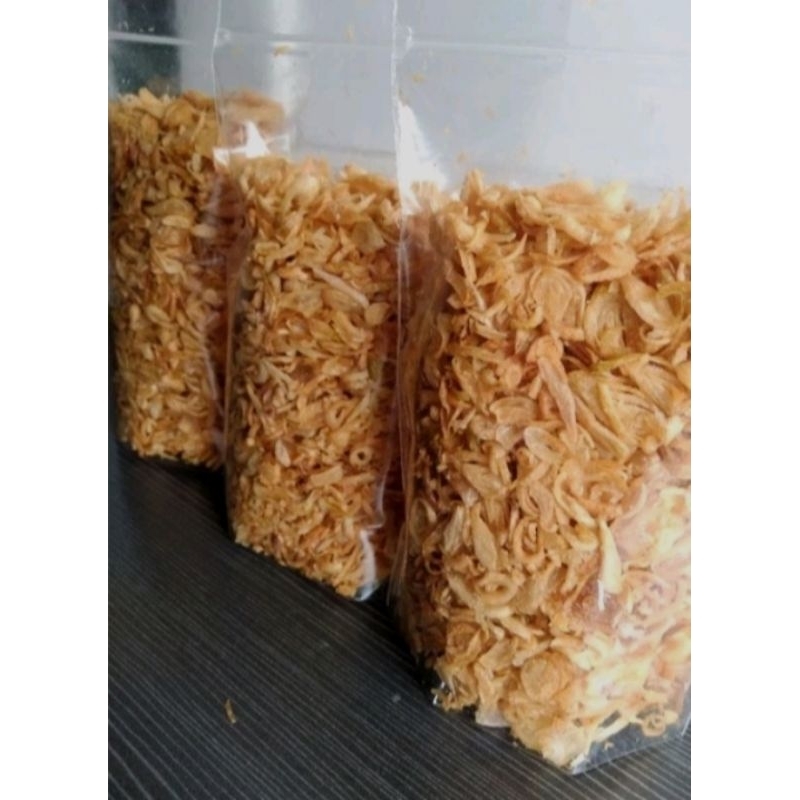 

BAWANG GORENG TANPA BAHAN PENGAWET TANPA MSG TANPA TEPUNG 500gr
