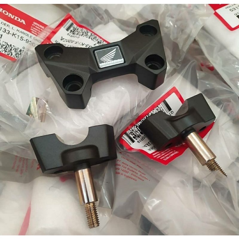 RAISER CB150R LED RESER DUDUKAN STANG STIR ATAS BAWAH SET CBR 150 LED CBR LED CB150R LED ORIGINAL AH