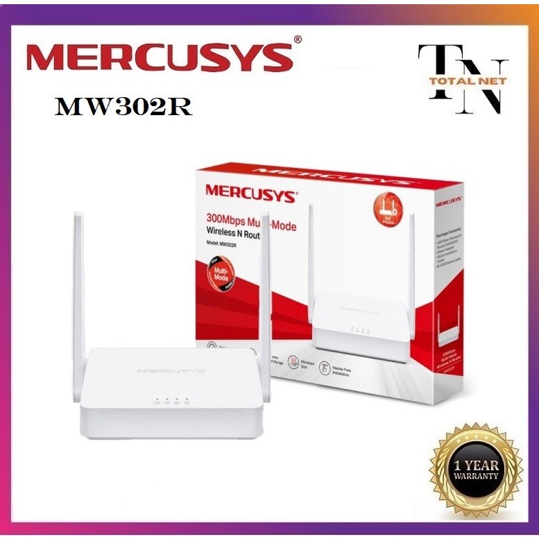 Mercusys MW302R Multi-Mode Wireless N Router 300Mbps mw302r