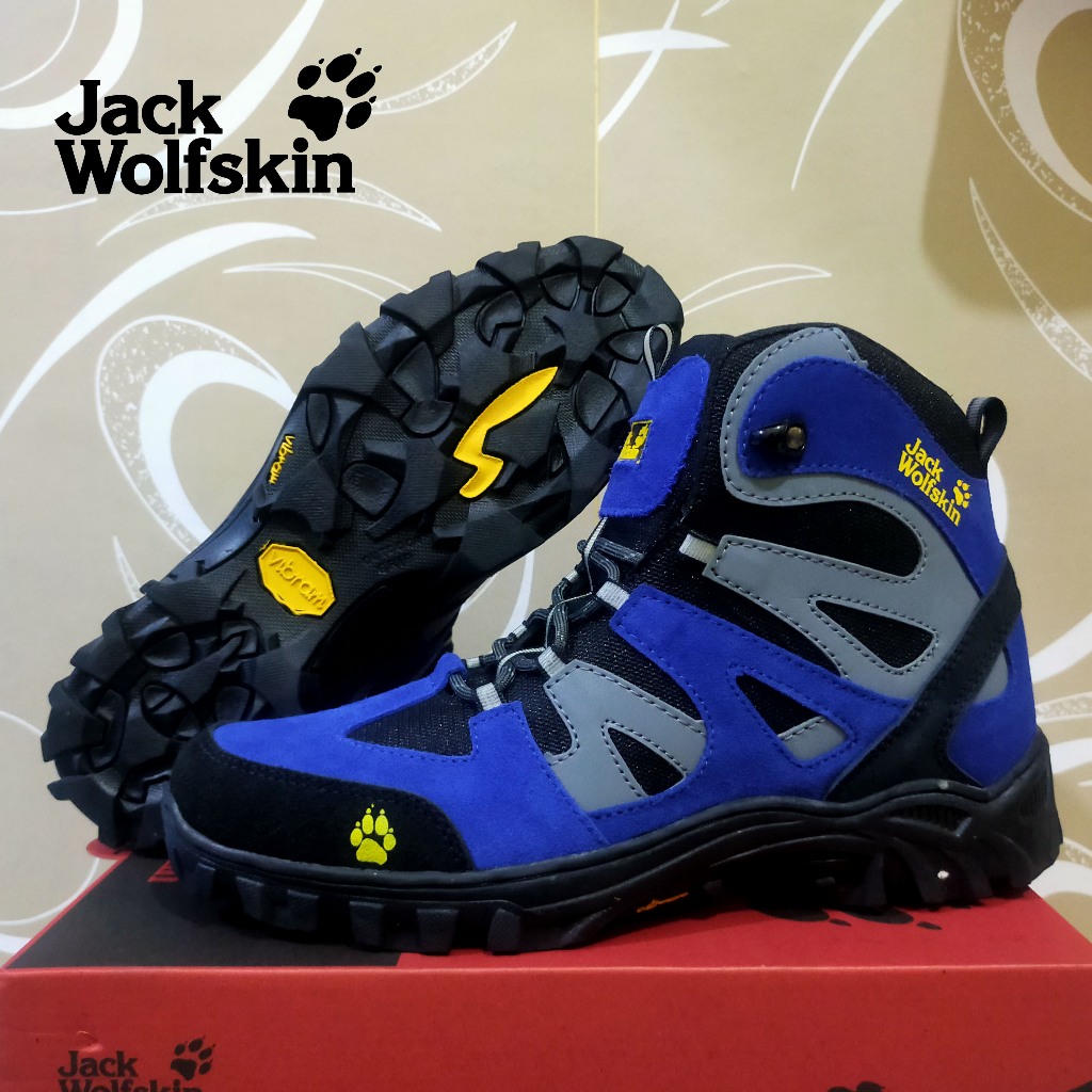 Sepatu Outdoor Jack Wolfskin Pria-wanita / Sepatu Gunung Jack Wolfskin Terbaru / Sepatu Hiking-Track