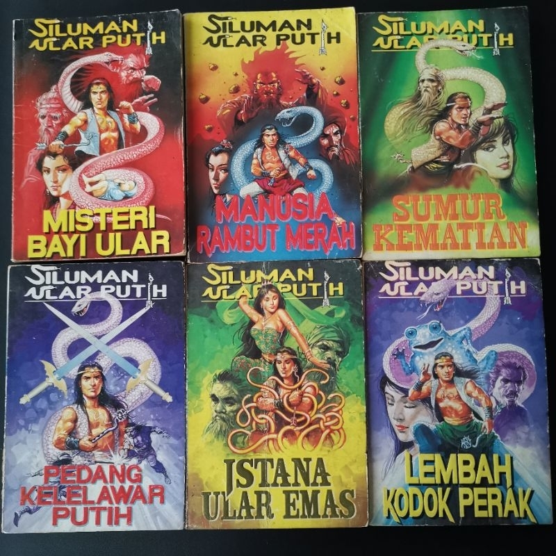 Novel Silat Siluman Ular Putih (Paket 20 Judul)