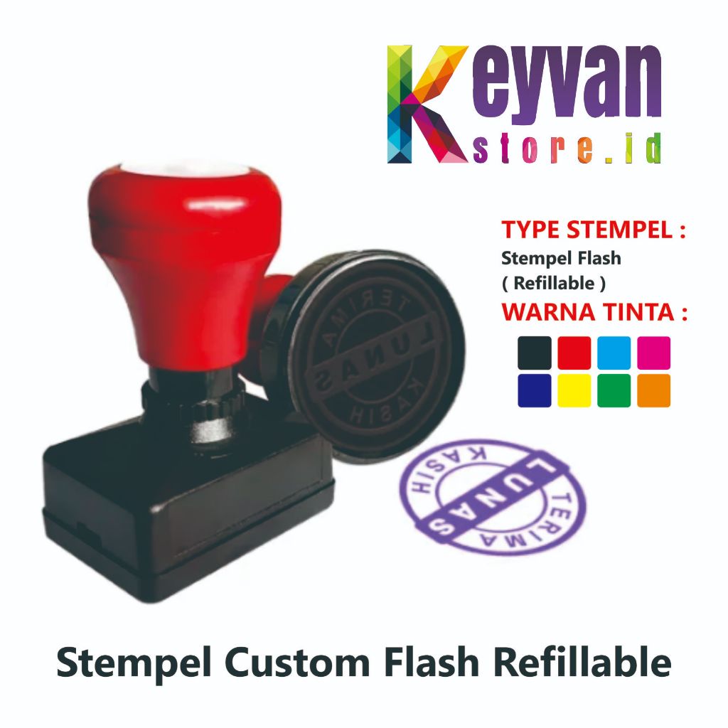 

Cetak Stempel Custom, stempel warna, stempel otomatis, stempel flash, free design
