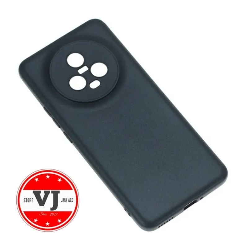 Softcase Honor Magic 5 Case Silikon Black Matte Honor Magic5