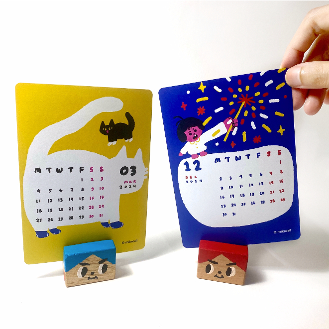

Calendar 2024 & Silly Little House Set