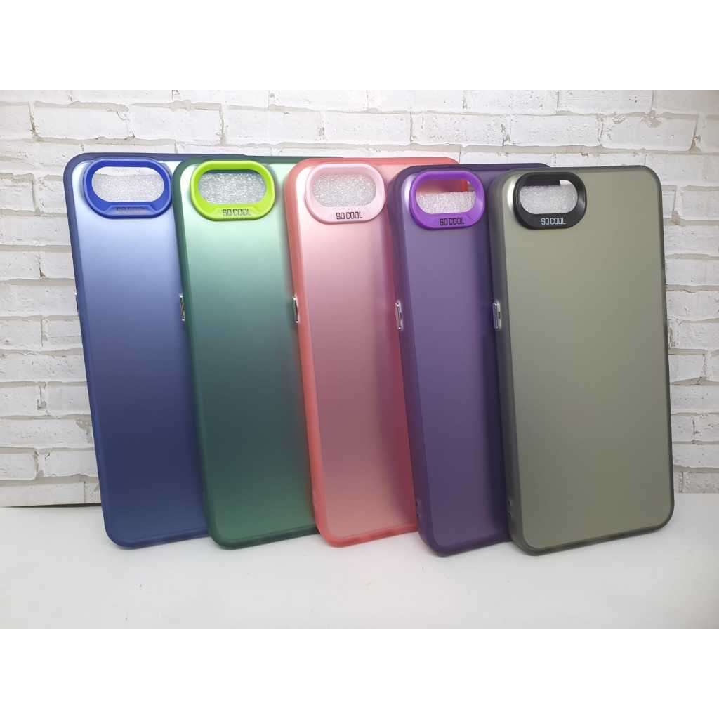 CASE HYBRID IMD COLOR PLATE HOLOGRAM OPPO A3S