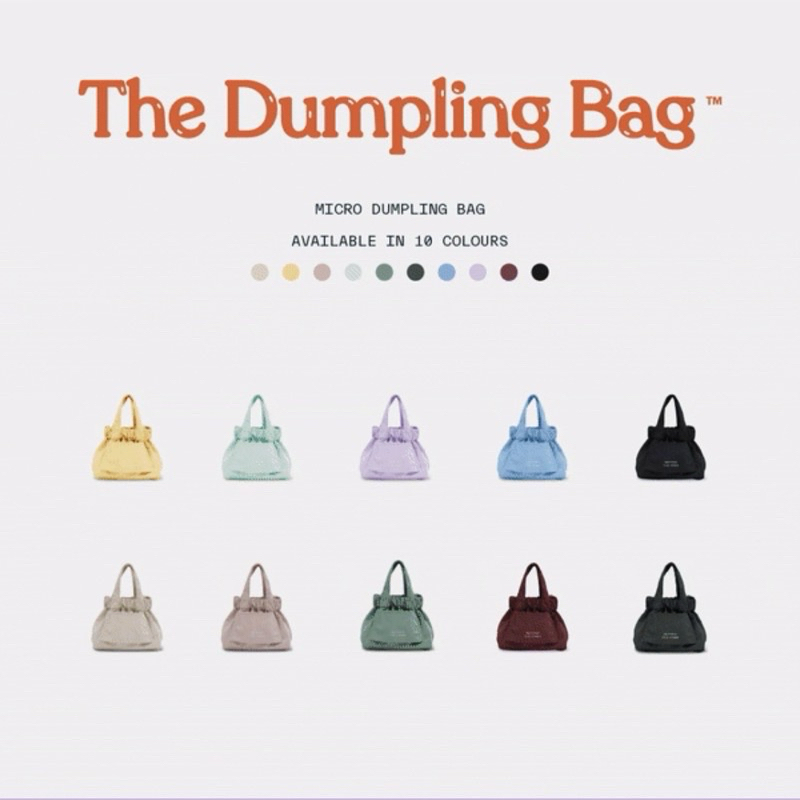 Ready Stock Dumpling Bag Beyond The Vines BTV ukuran Micro