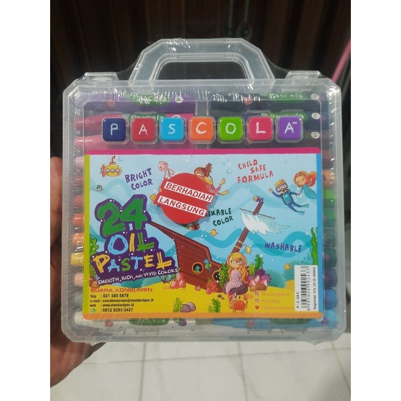 

Crayon/Krayon/Oil Pastel Pascola 12/18/24 warna