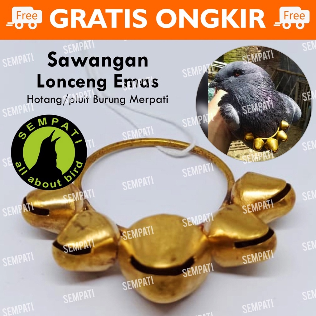 Terbaru dan terlaris SAWANGAN KALUNG LONCENG KUNINGAN SAWANGAN MERPATI HATONG HOTANG PLUIT PELUIT LA