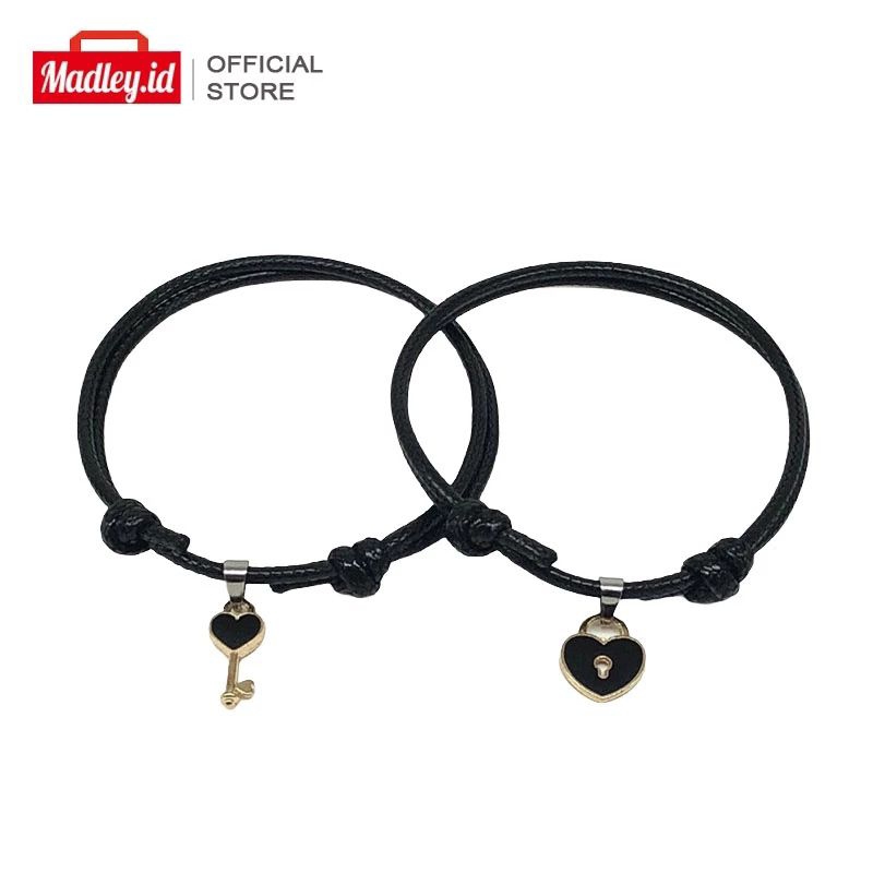 Madley Gelang Couple Kunci Hati