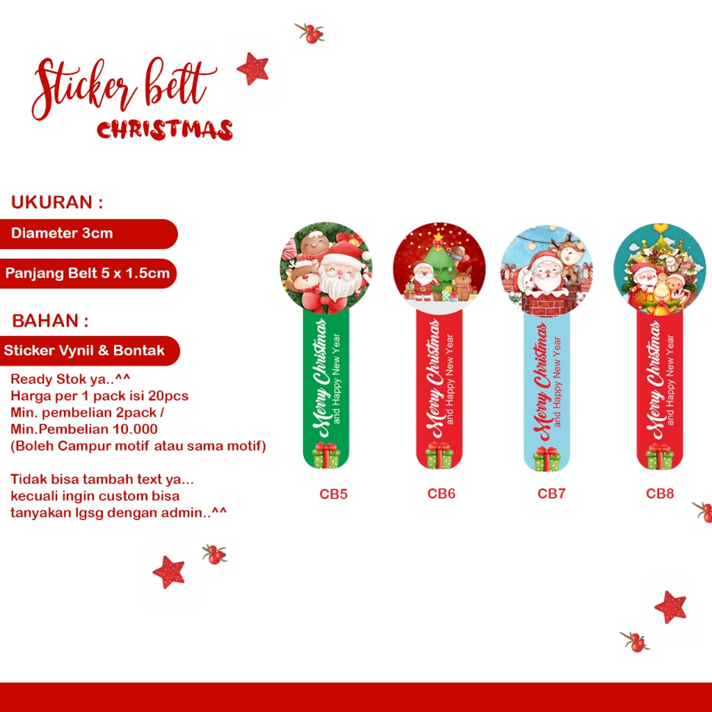 

Sticker Natal Toples/Sticker Christmas/Sticker Jar/ Label Toples