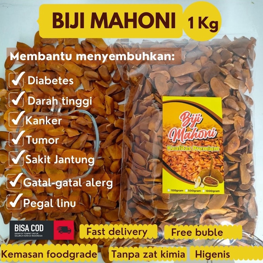 

✨Grosir✨ biji mahoni 1kg !!!