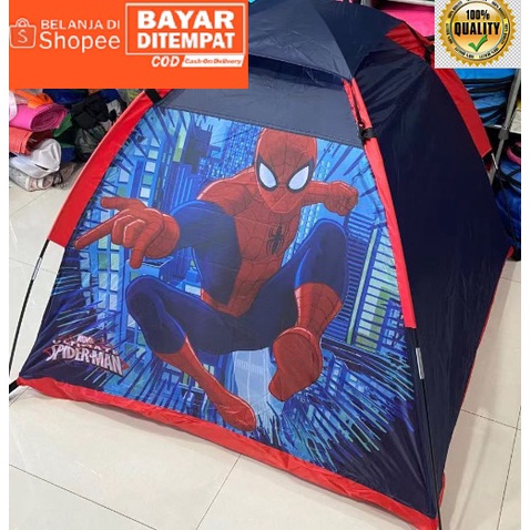 REKOMENDASI MAINAN ANAK TENDA ANAK TENDA KEMPING Tenda Camping Anak Tenda Kemah Anak MOTIF BOYS LAKI