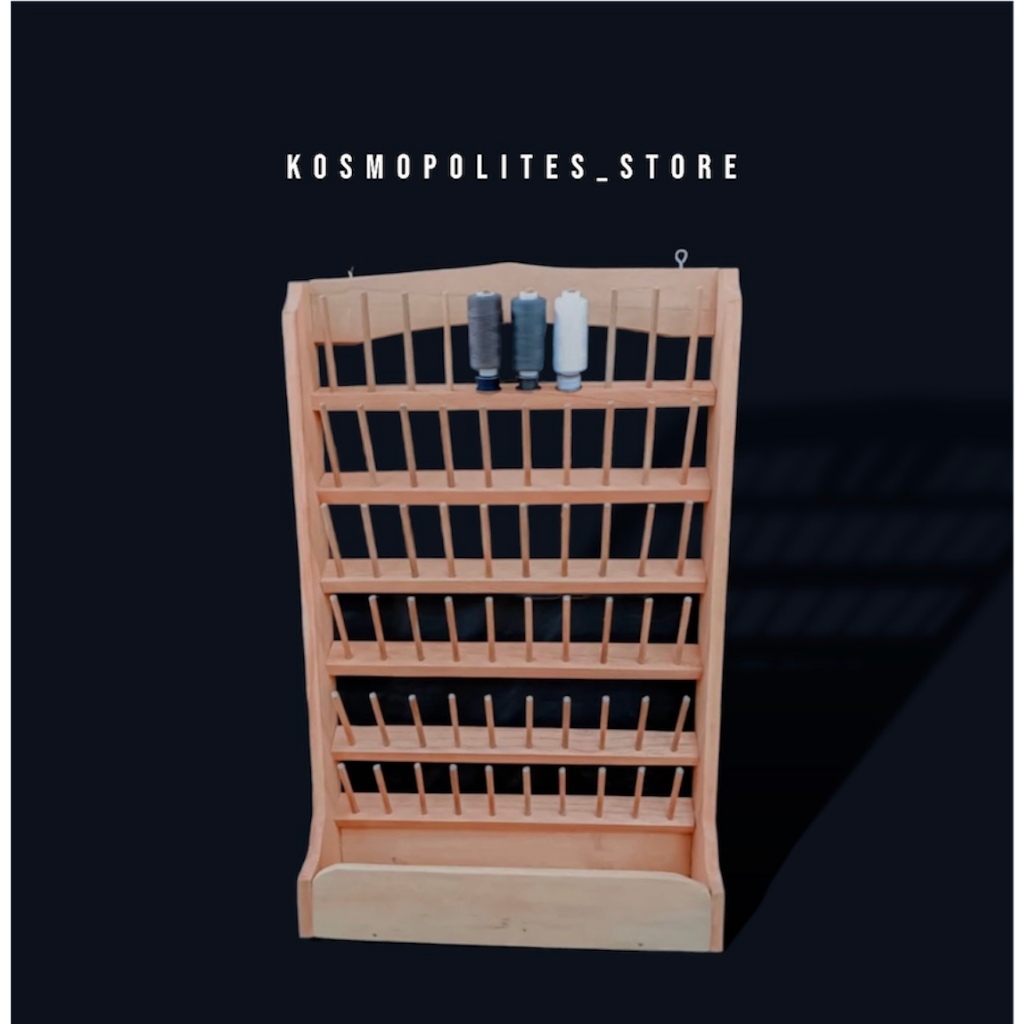 Rak benang jahit/rak kombinasi/ rak benang jahit dan spool kap 60 stik