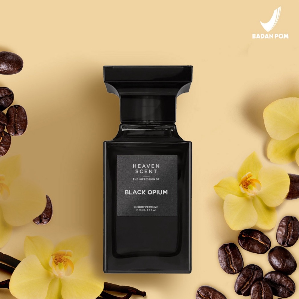 Terlaku... Heaven Scent Perfume Impression of Black Opium - Parfum Wanita EDP WBQ