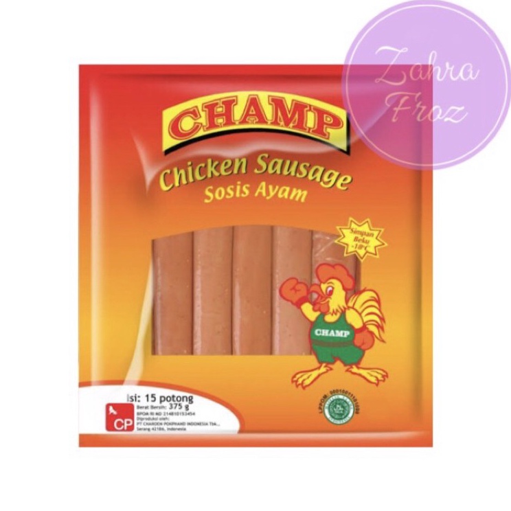 

ZSFF6478 ✔✔SALE✔✔ CHAMP SOSIS AYAM 375 GR