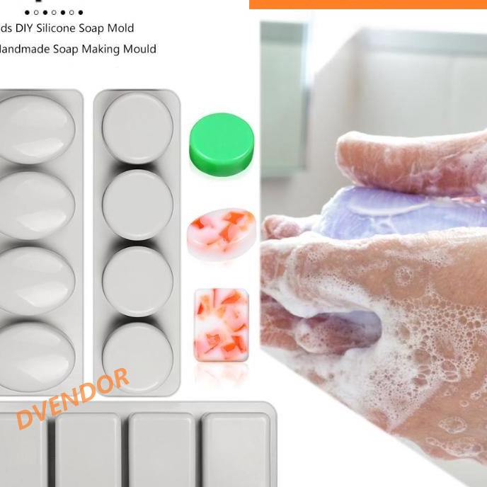 Baru CETAKAN SABUN SILIKON SILICONE SOAP MOLD SILICON MOULD CETAK SABUN MANDI BATANGAN.