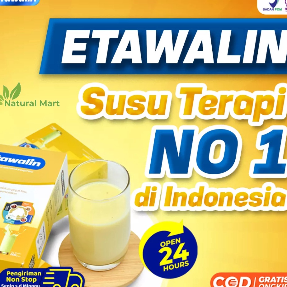 

RFJL4101 9.9 BRANDS FESTIVAL [New] Etawalin – Susu Etawa Atasi Nyeri Sendi Tingkatkan Kepadatan & Kesehatan Tulang Sendi Susu Anti Asam Urat Rematik Reumatik Cocok Untuk Lansia