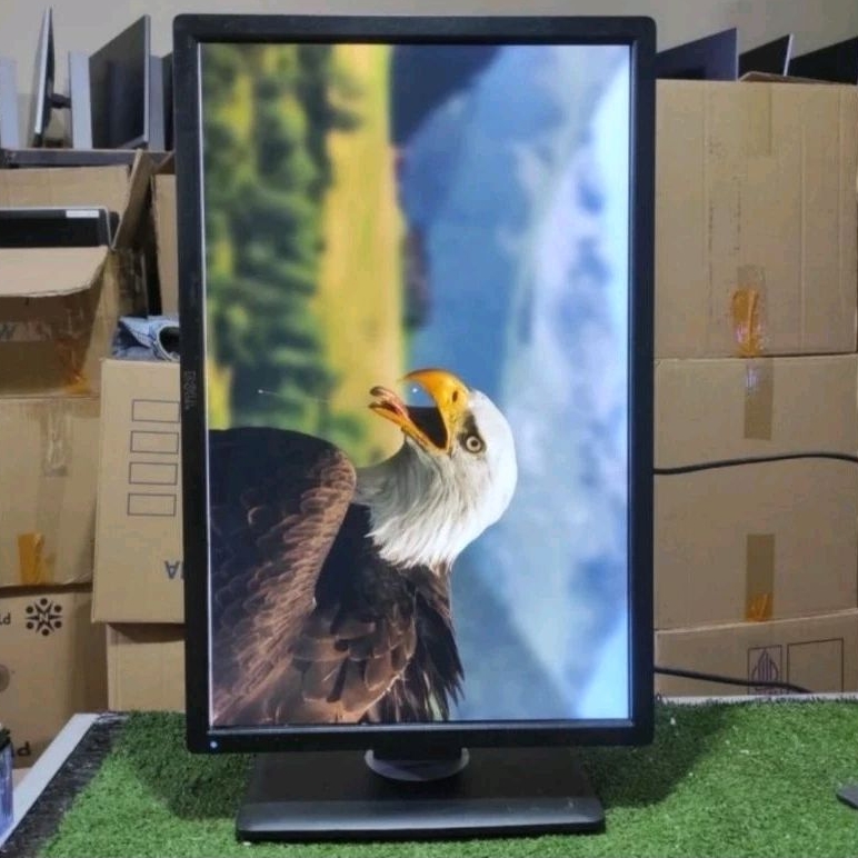 Monitor LED Dell 24 Inch Mulus, No Minus, Bergaransi Dan Murah