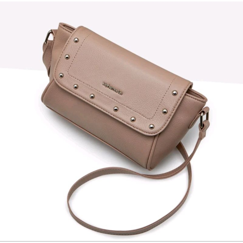 TAS SELEMPANG WANITA TERBARU SOPHIE MARTIN PARIS SLING BAG WANITA TAS KEKINIAN TAS SMAUBERTE SHOPIE 