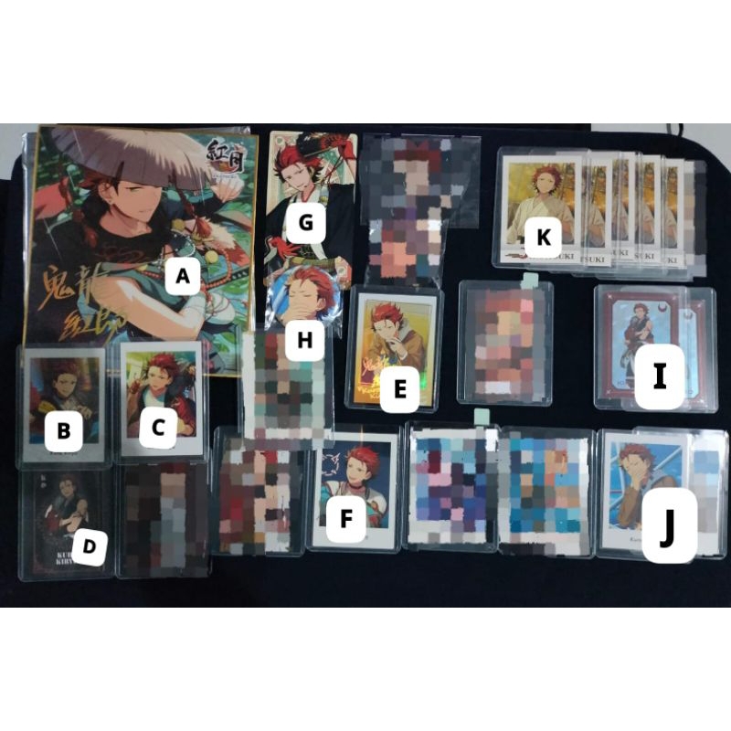 Merchandise Official Ensemble Stars Kuro, Madara & Natsume.