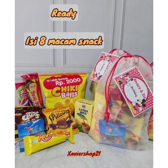 

DGCF0072 Terbaru 3.3 Paket Snack Kemasan Pouch Serut FREE CARD