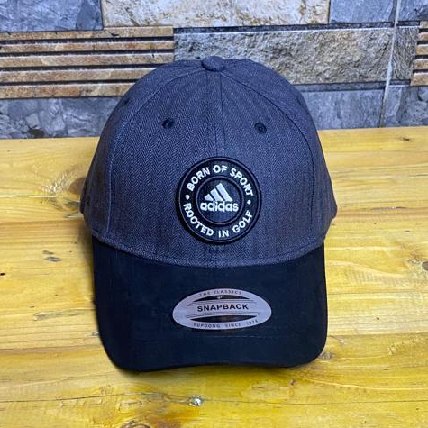 TOPI BASEBALL ADIDAS KOMBINASI WARNA DENIM