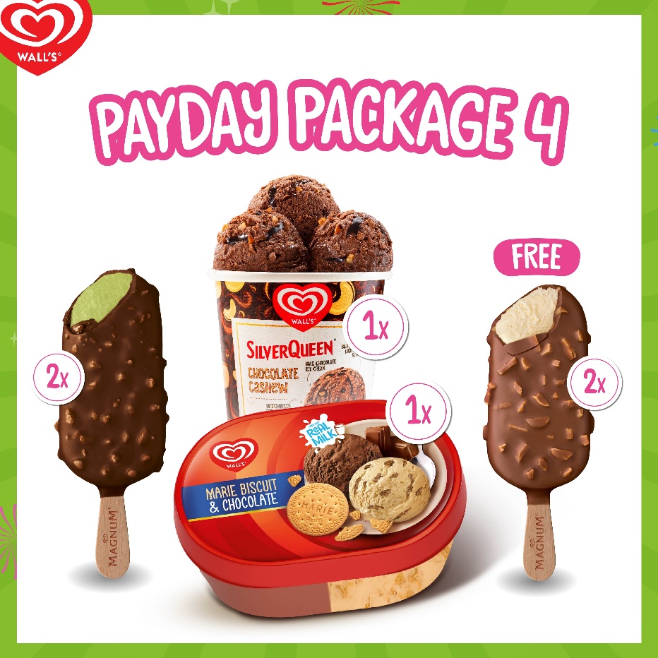 

SBQR4958 COD Payday Package 4 - Es Krim/Ice Cream Wall's