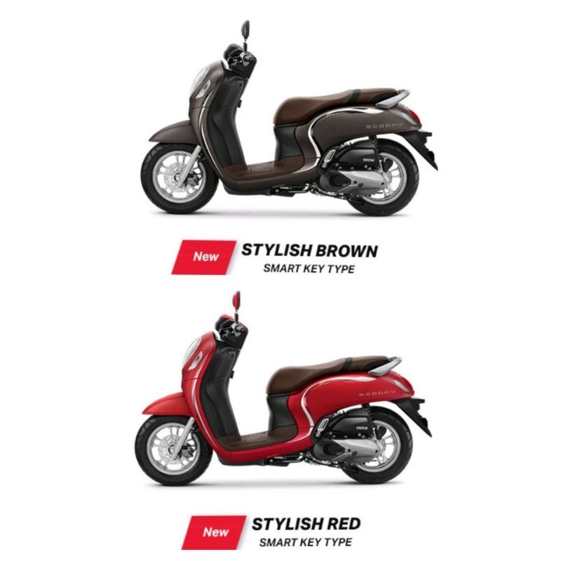 STRIPING HONDA SCOOPY STYLISH TAHUN 2022