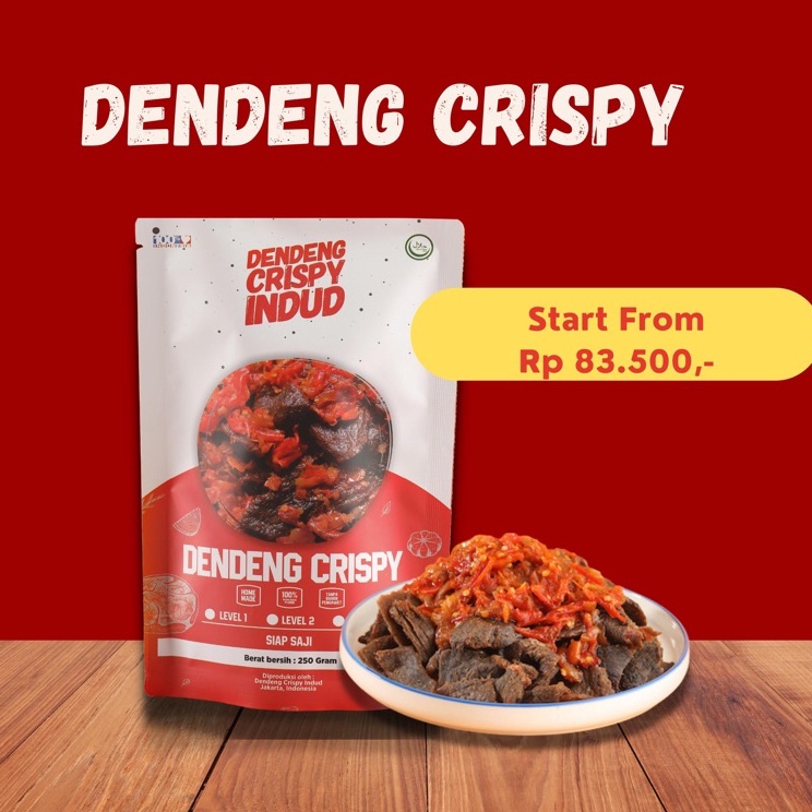 

RXZZ1093 (D2289) Dendeng Sapi Crispy / Kering Indud 125 Gram - 250 Gram