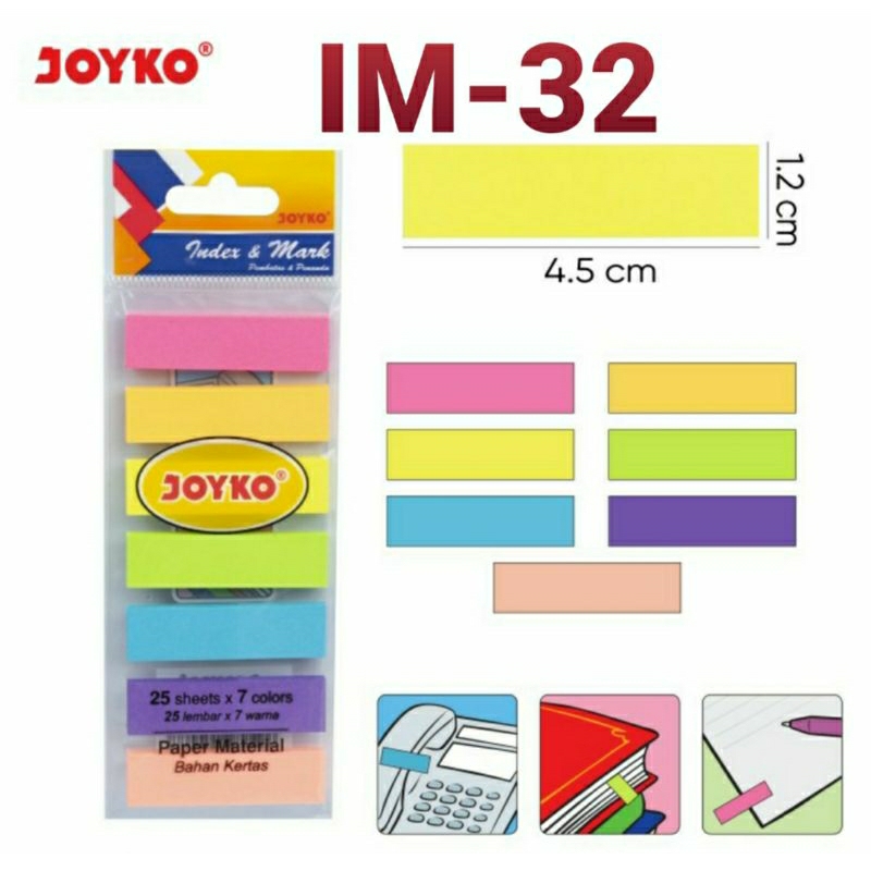

Index & Mark / Penanda / Pembatas Joyko IM-32 / Kertas [ MS ]