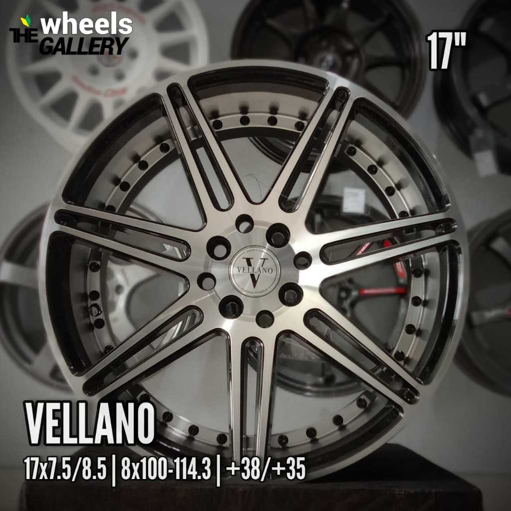 Velg Mobil Only JF Luxury Vellano 17" 8x100/114.3 By JF Luxury