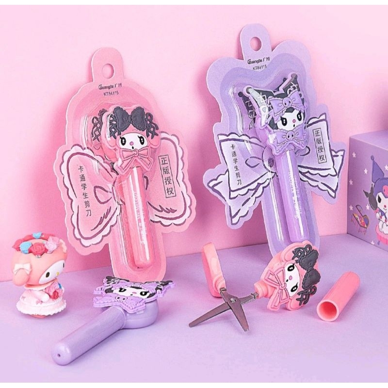 

Gunting Alat Tulis/Gunting Anak-Anak Motif Santio Kuromi Melodyy