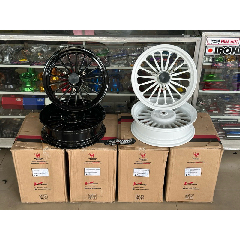 VELG V ROSSI VENOM GALAXY PALANG 18 AEROX OLD NEW