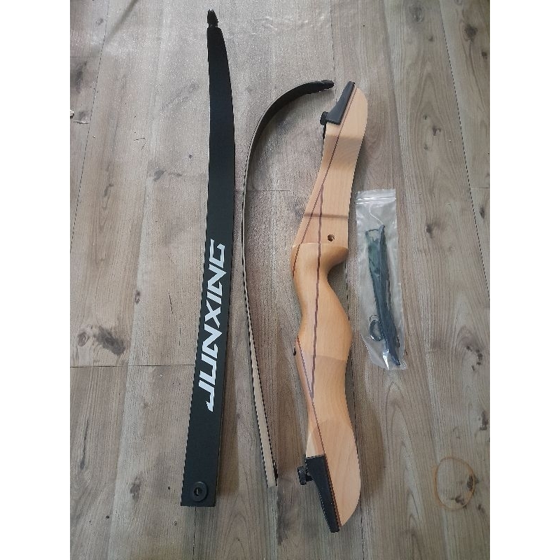 Ready Stock Busur Junxing F168C - Busur Junxing Handle Kayu Non Cartel terlaris di Banjarbaru