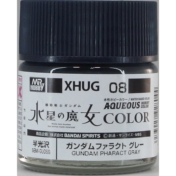MR HOBBY AQUEOUS GUNDAM COLOR XHUG08 / XHUG 08 PHARACT GRAY