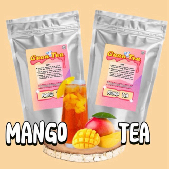 

CUAN_TEA “MANGO TEA” BUBUK MINUMAN 1KG | MINUMAN KUALITAS PREMIUM 1000 GR