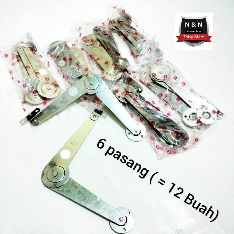 LUSINAN Engsel Jendela sikutan  / Engsel salon / engsel Sikutan untuk jendela